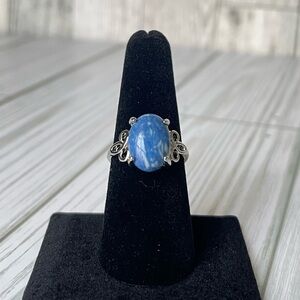 Blue Aventurine Stone Ring